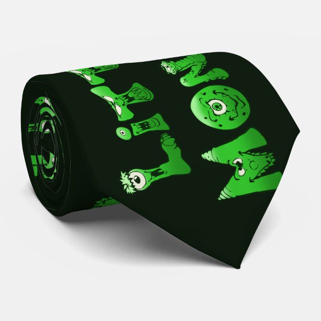 Falln Little Monster Tie (Rolled)