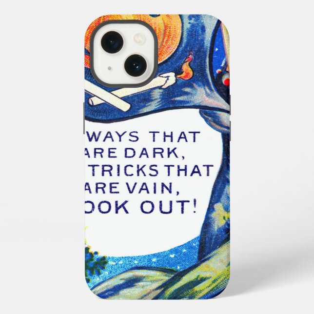 Falln Look Out Halloween Time iPhone Case (Back)