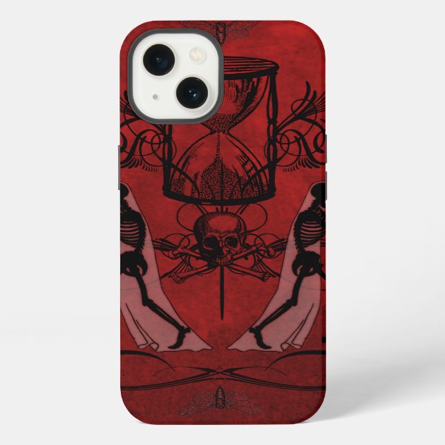 Falln Memento Mori iPhone Case (Back)