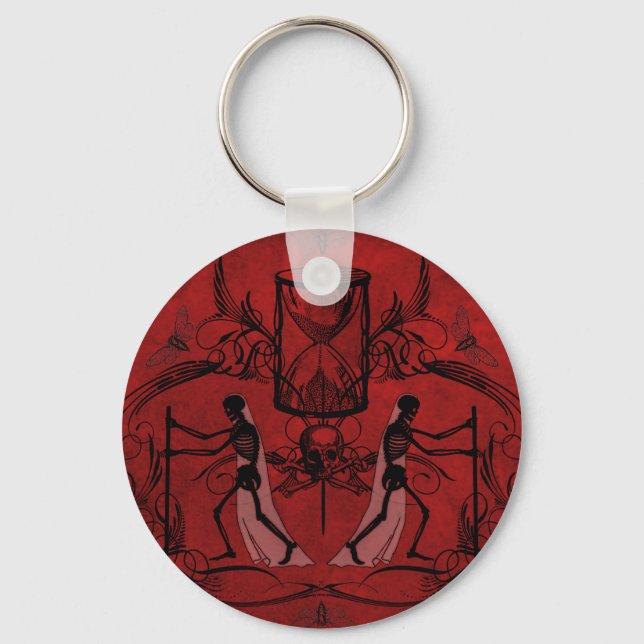 Falln Memento Mori Key Ring (Front)