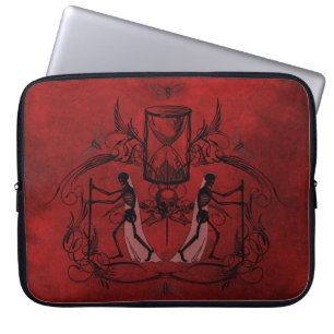 Falln Memento Mori Laptop Sleeve