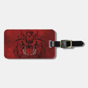 Falln Memento Mori Luggage Tag
