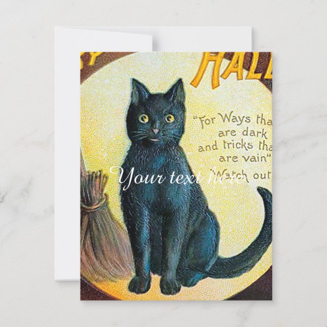 Falln Merry Halloween Cat (Front)