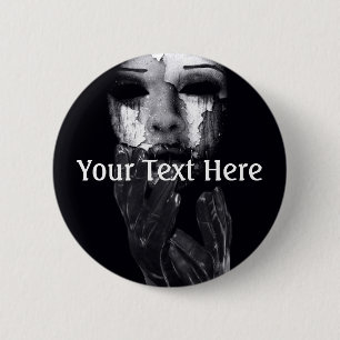 Falln My Mask 6 Cm Round Badge