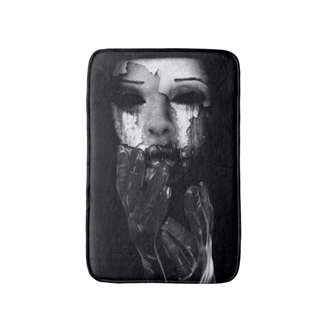 Falln My Mask Bath Mat (Front Vertical)