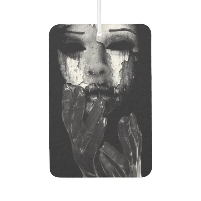 Falln My Mask Car Air Freshener (Front)
