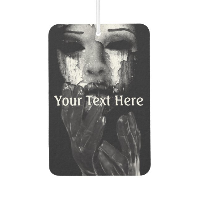 Falln My Mask Car Air Freshener (Front)