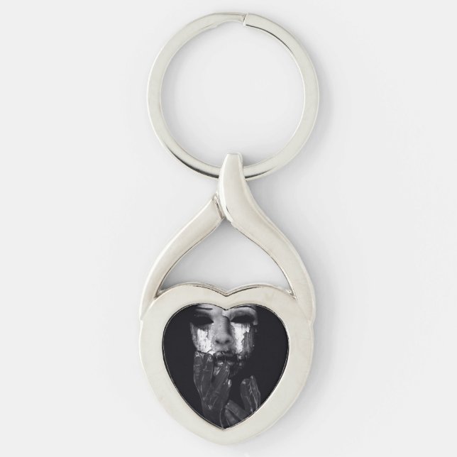 Falln My Mask Key Ring (Front)