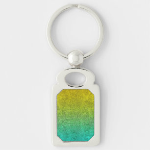 Falln Ocean Sunrise Glitter Gradient Key Ring