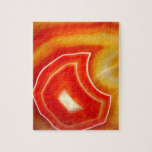 Falln Orange Agate Jigsaw Puzzle