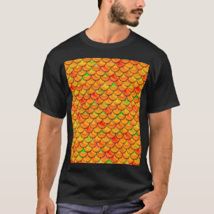 Falln Orange and Green Scales T-Shirt