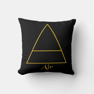 Falln Pagan Air Element Symbol Cushion
