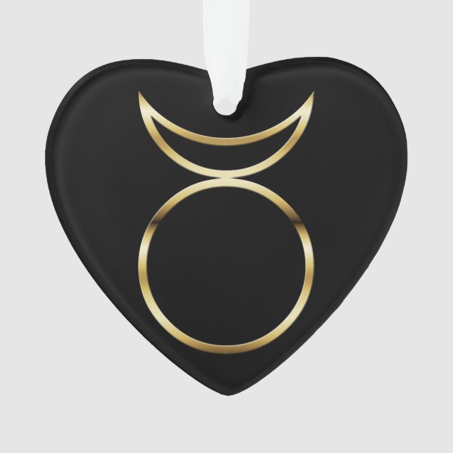 Falln Pagan Horned God Symbol Ornament (Front)