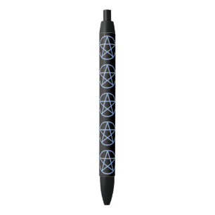 Falln Pagan Pentacle Black Ink Pen