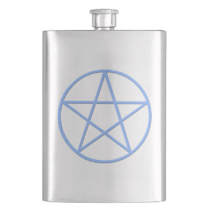 Falln Pagan Pentacle Hip Flask