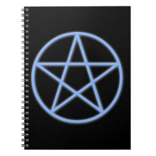 Falln Pagan Pentacle Spiral Notebook