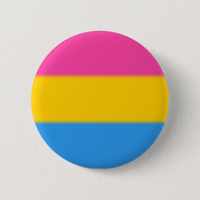 Falln Pansexual Pride Flag 6 Cm Round Badge (Front)