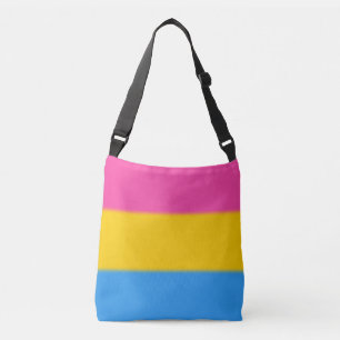 Falln Pansexual Pride Flag Crossbody Bag