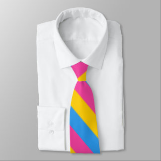 Falln Pansexual Pride Flag Tie