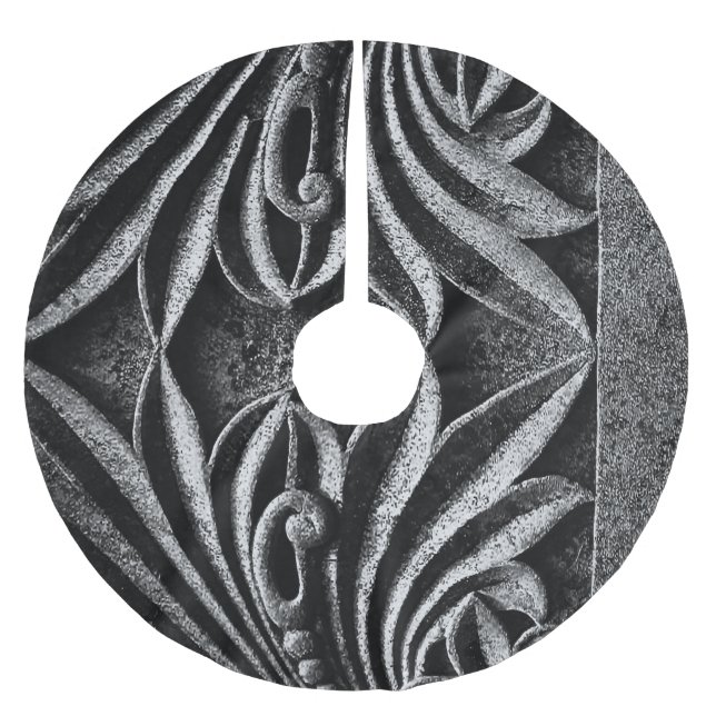 Falln Peaceful Passing Brushed Polyester Tree Skirt (Front)