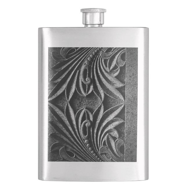 Falln Peaceful Passing Hip Flask (Front)