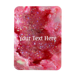 Falln Pink Faerie Crystals Magnet