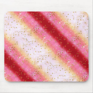 Falln Pink Sakura Sunrise Mouse Pad