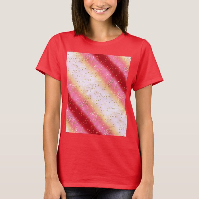 Falln Pink Sakura Sunrise T-Shirt (Front)