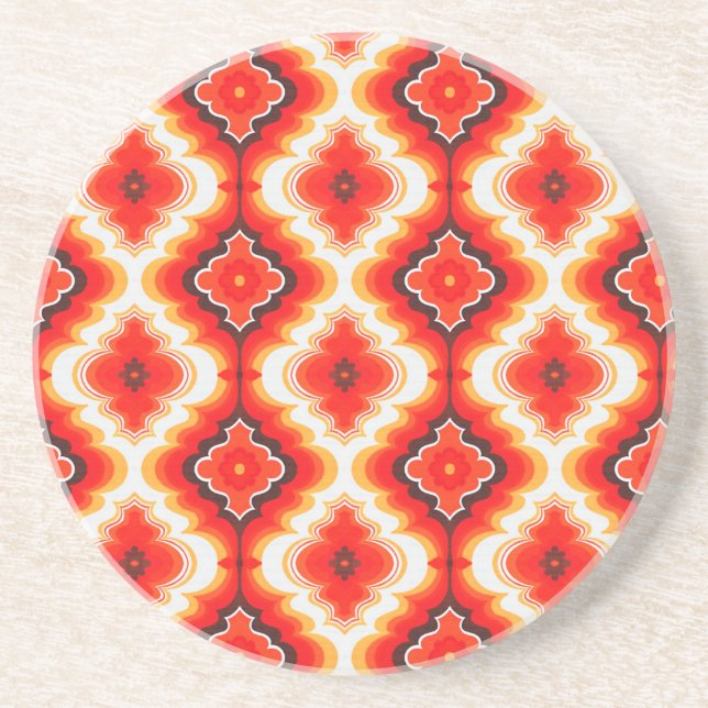 Falln Psychedelic Sunset Coaster (Front)