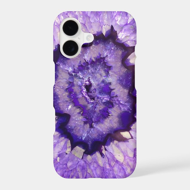 Falln Purple Agate Geode (Back)