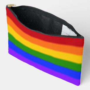 Falln Rainbow Gay Pride Flag Accessory Pouch