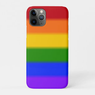 Falln Rainbow Gay Pride Flag Case-Mate iPhone Case