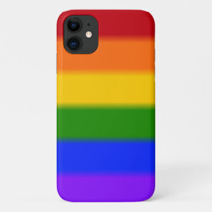 Falln Rainbow Gay Pride Flag Case-Mate iPhone Case
