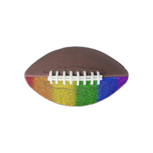 Falln Rainbow Glitter Gradient Football