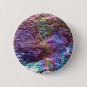 Falln Rainbow Rocks 6 Cm Round Badge