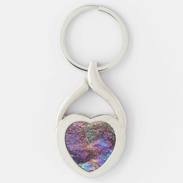Falln Rainbow Rocks Key Ring (Front)