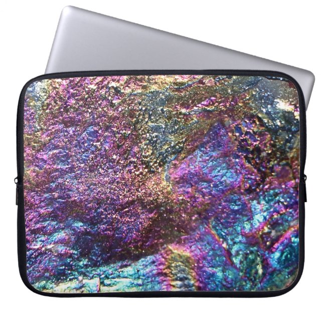 Falln Rainbow Rocks Laptop Sleeve (Front)