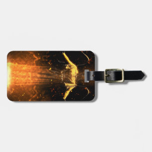 Falln Rise From The Flames Luggage Tag