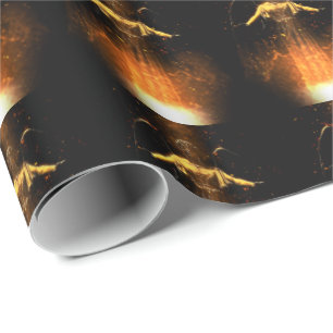 Falln Rise From The Flames Wrapping Paper