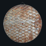 Falln Rusty Grate Dartboard<br><div class="desc">my art.</div>