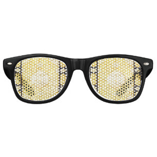 Falln Sacred Gold Retro Sunglasses