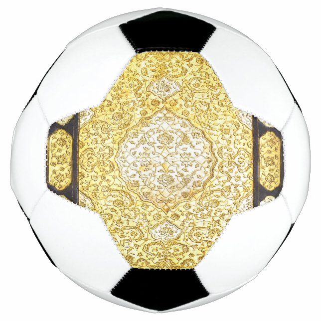 Falln Sacred Gold Soccer Ball (Front)