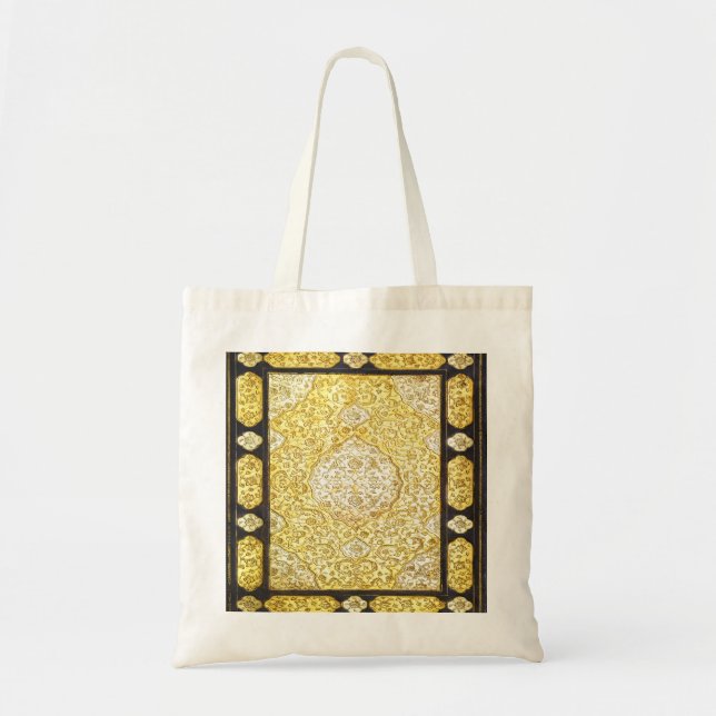 Falln Sacred Gold Tote Bag (Front)