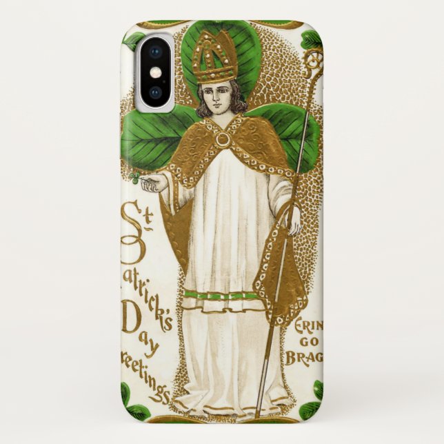 Falln Saint Patrick Case-Mate iPhone Case (Back)