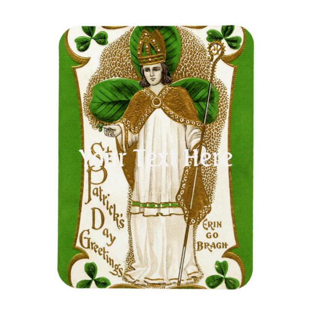 Falln Saint Patrick Magnet (Vertical)