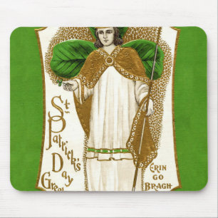 Falln Saint Patrick Mouse Pad