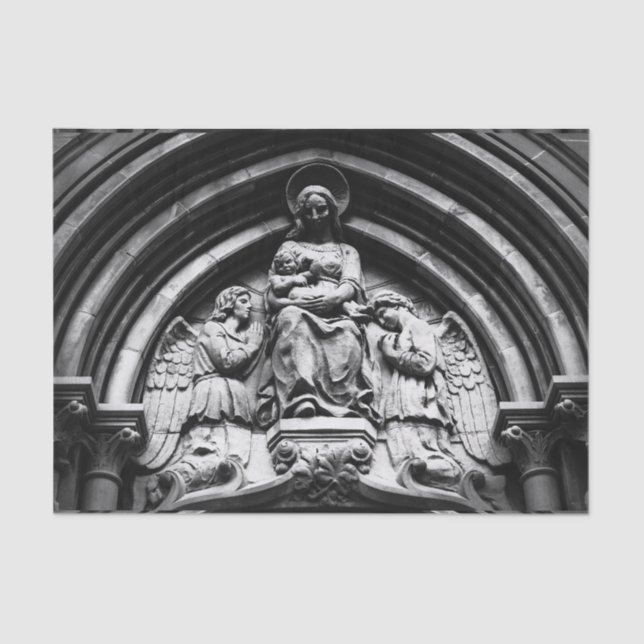 Falln She Waits On High Tissue Paper (Front)