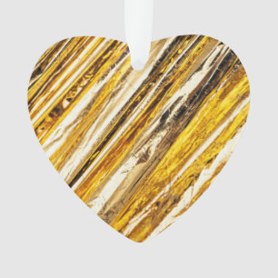 Falln Shimmering Gold Foil Ornament
