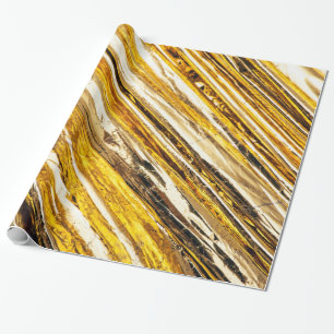 Falln Shimmering Gold Foil Wrapping Paper