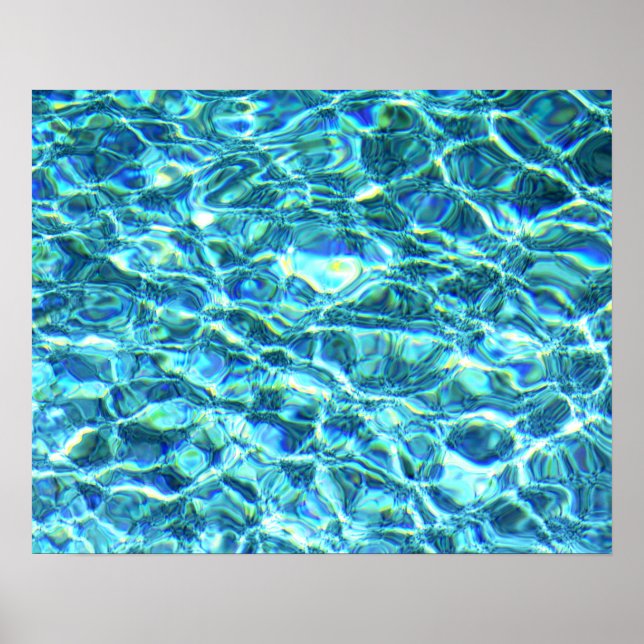 Falln Shimmering Water Poster (Front)